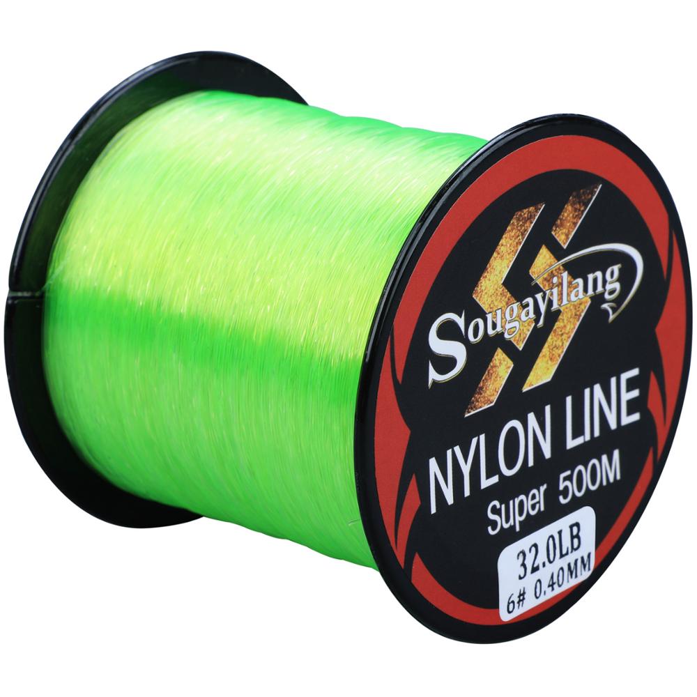 Sougayilang 500M Monofilament Fishing Line 11 36.3LB High Strength N - Trelure